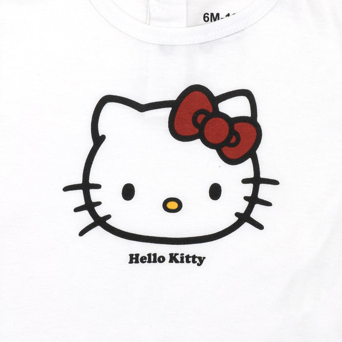 מארז 2 חליפות Hello Kitty אדום-לבן-כחול תינוקות בנות