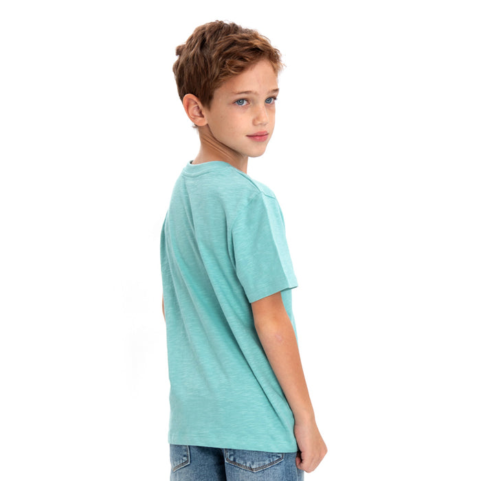 מארז 3 חולצות סלאב תכלת-פלדה-קרם