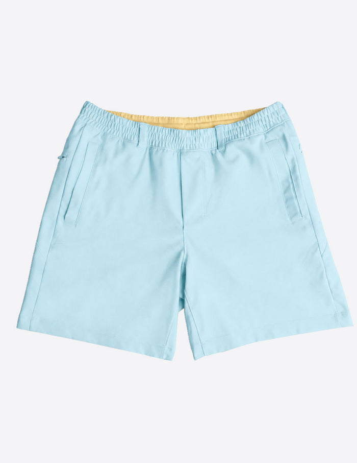 3 in 1 Khaki Shorts - Baby Blue (The Chapel Thrills)