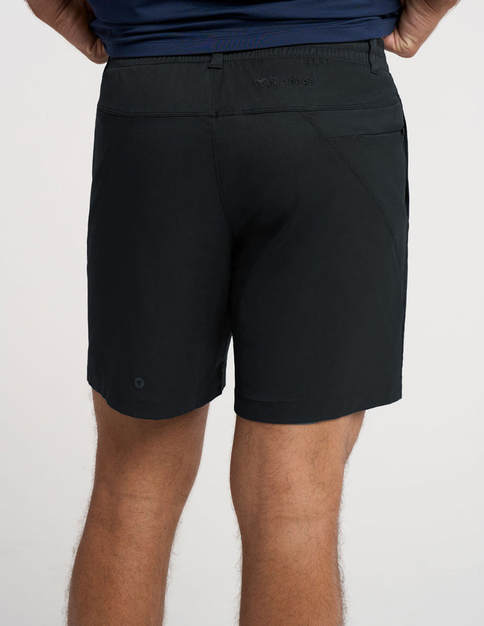 3 in 1 Khaki Shorts - Black (The Nightcaps)