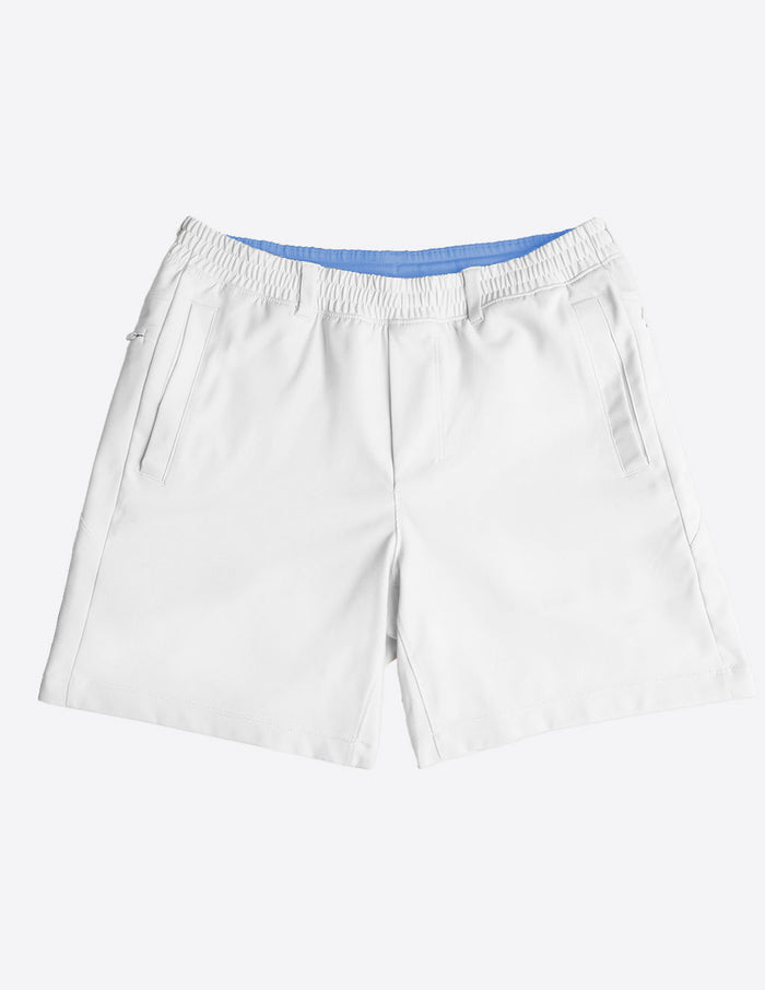3 in 1 Khaki Shorts - Club White (The Old Sports)