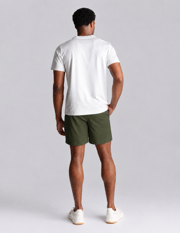 3 in 1 Khaki Shorts - Forrest Green (The Forrest Pumps)