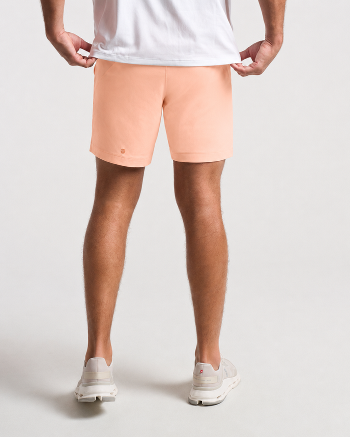 3 in 1 Khaki Shorts - Peach Cannonball (James & The Giant Pair)