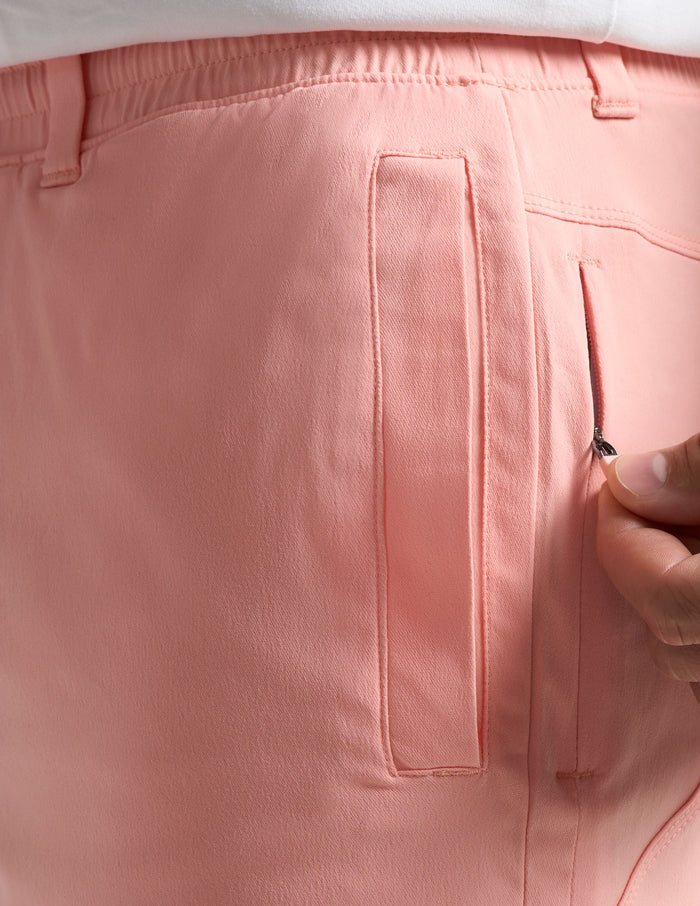 3 in 1 Khaki Shorts - Peach (Life's A Peach)
