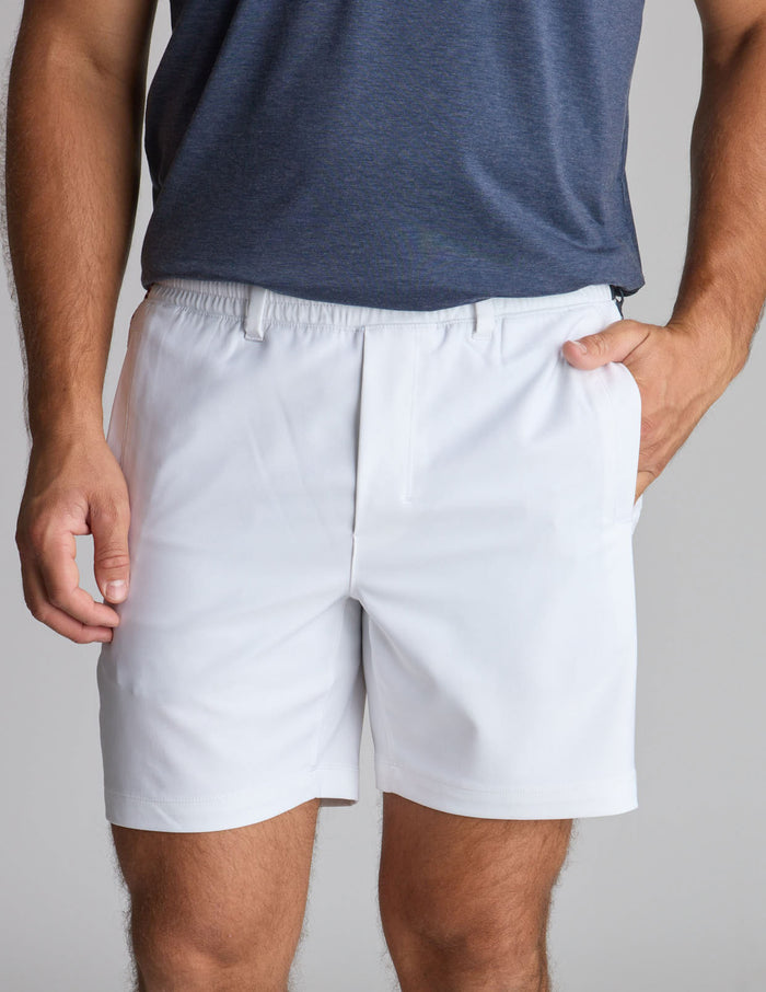 3 in 1 Khaki Shorts - White & Full Glory (The No Metric Systems)