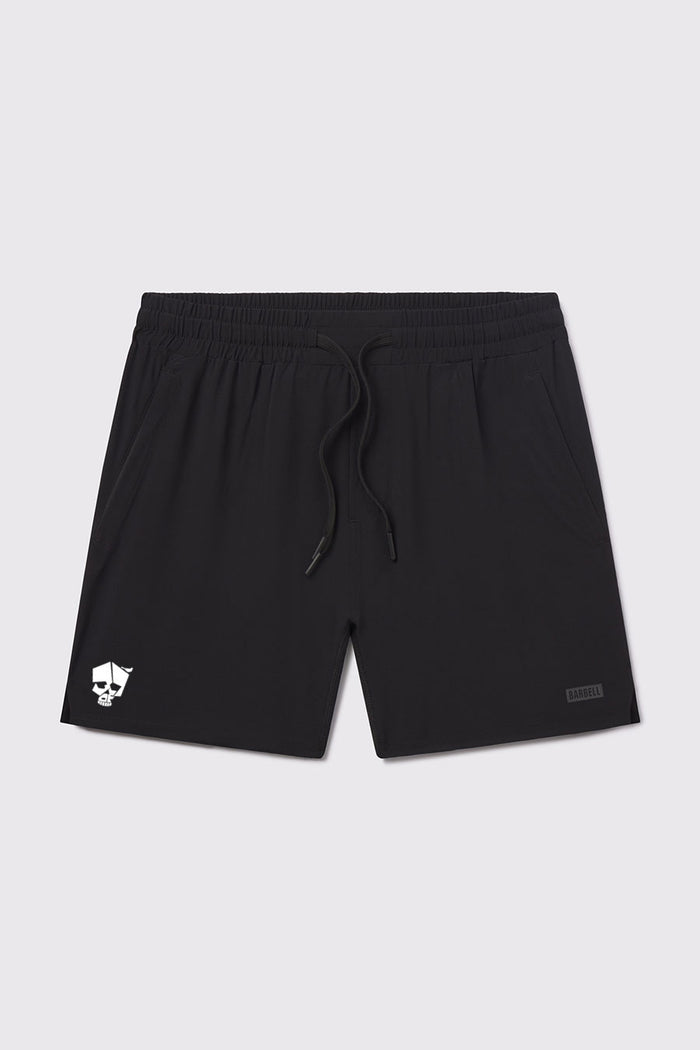 3 of 7 Ultra Short - Black - photo from front flat lay #color_black