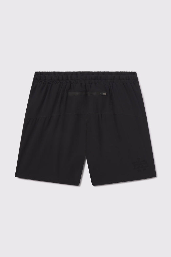 Ultra Short - Black - photo from back flat lay #color_black