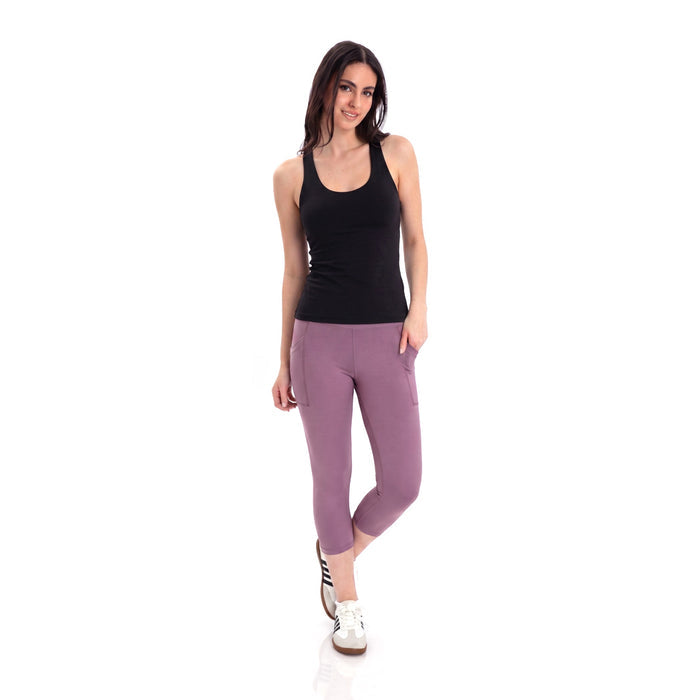 טייץ אורך 3/4 עם כיסים