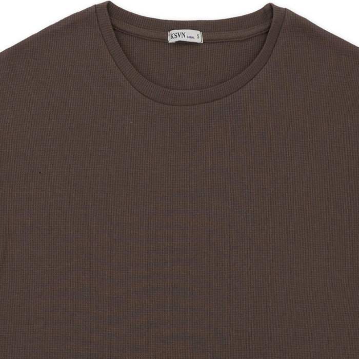 חולצת ופל קצרה גברים