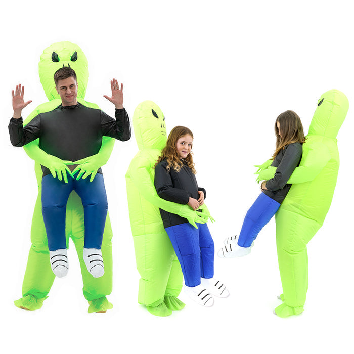 תחפושת מתנפחת חיזר ירוק מידת בוגרים וילדים