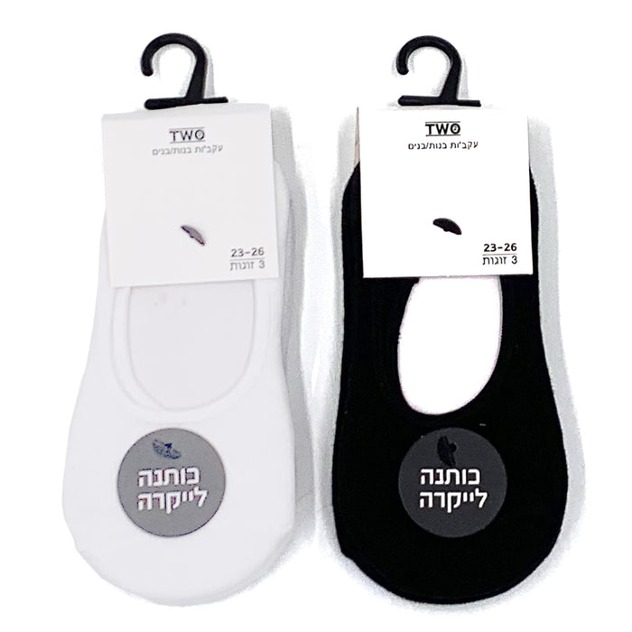 מארז 6 זוגות גרבי עקביות ילדים 23-34