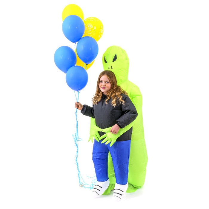 תחפושת מתנפחת חיזר ירוק מידת בוגרים וילדים