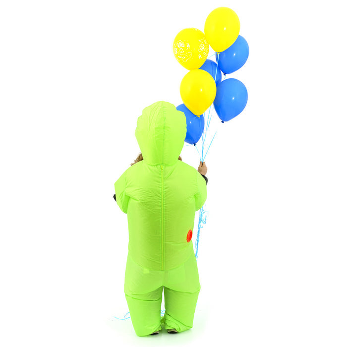 תחפושת מתנפחת חיזר ירוק מידת בוגרים וילדים