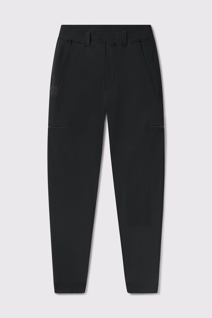 Adapt Jogger - Black - photo from front flat lay #color_black