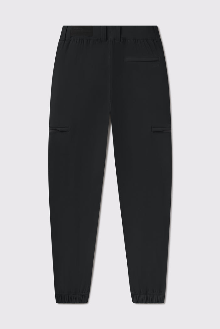 Adapt Jogger - Black - photo from back flat lay #color_black