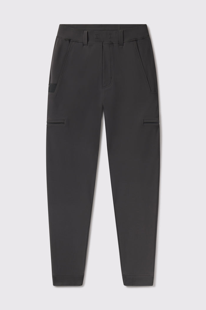Adapt Jogger - Charcoal - photo from front flat lay #color_charcoal