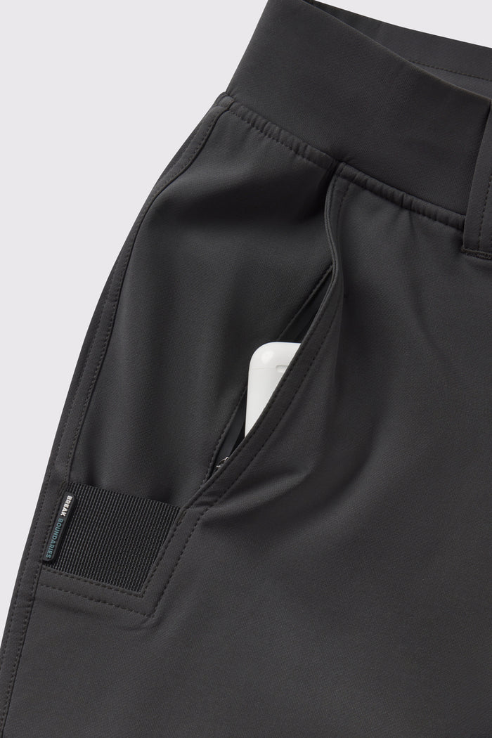 Adapt Short - Charcoal- photo from pocket detail #color_charcoal