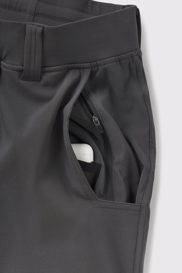 Adapt Short - Charcoal- photo from pocket detail 2 #color_charcoal