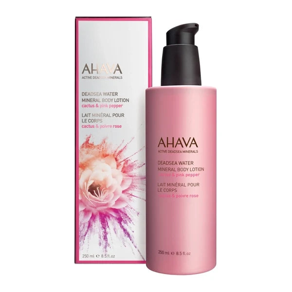 AHAVA Mineral Body Lotion Cactus & Pink Pepper