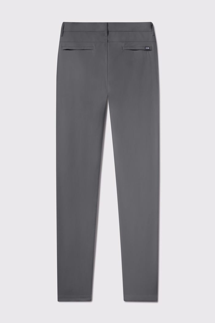Anything Dress Pant Slim - Slate - photo from back flat lay #color_slate