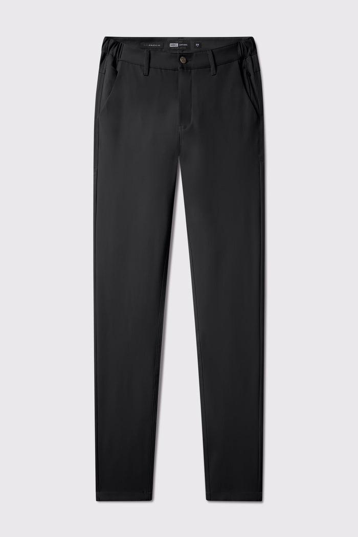 Anything Dress Pant Slim - Black - photo from front flat lay #color_black