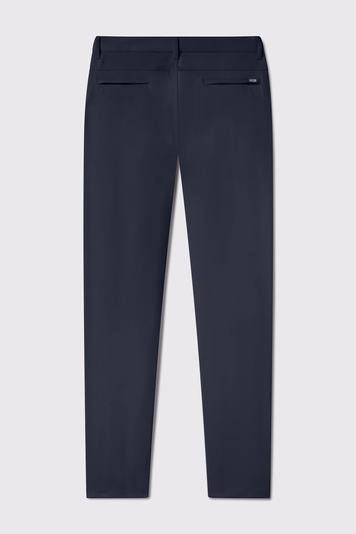 Anything Dress Pant - Navy - photo from back flat lay #color_navy