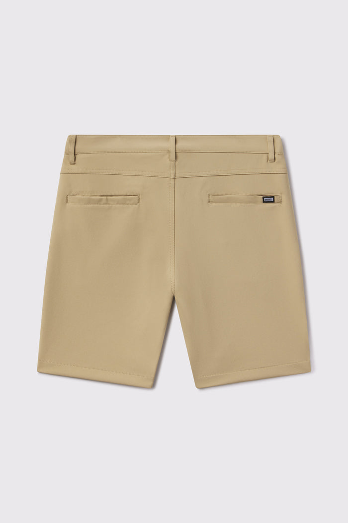 Anything Short - Khaki - photo from back flat lay #color_khaki