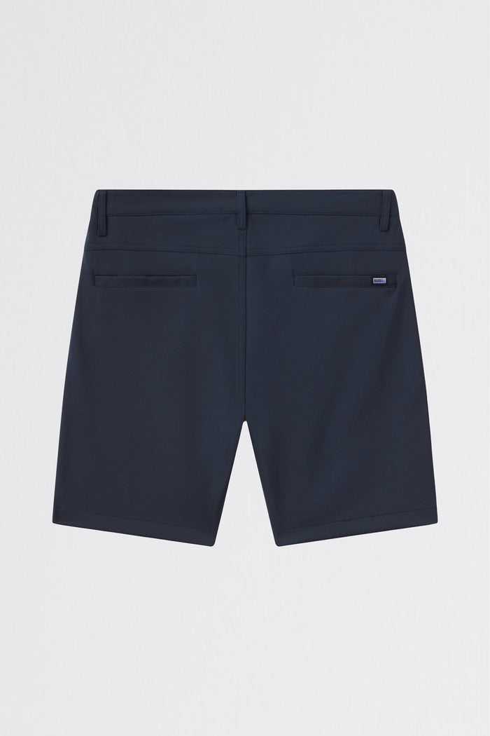 Anything Short - Navy - photo from back flat lay #color_navy