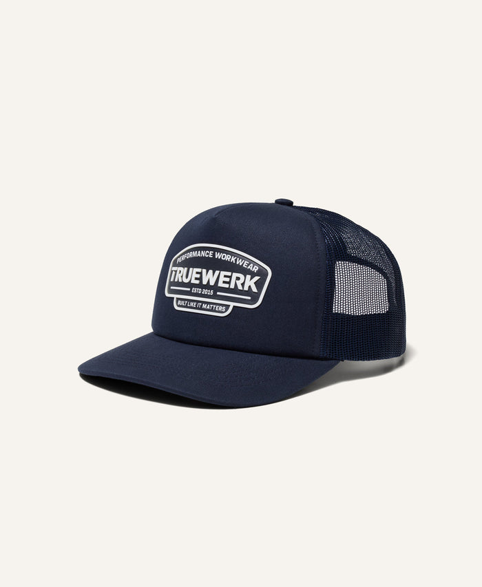 Dark Navy/White