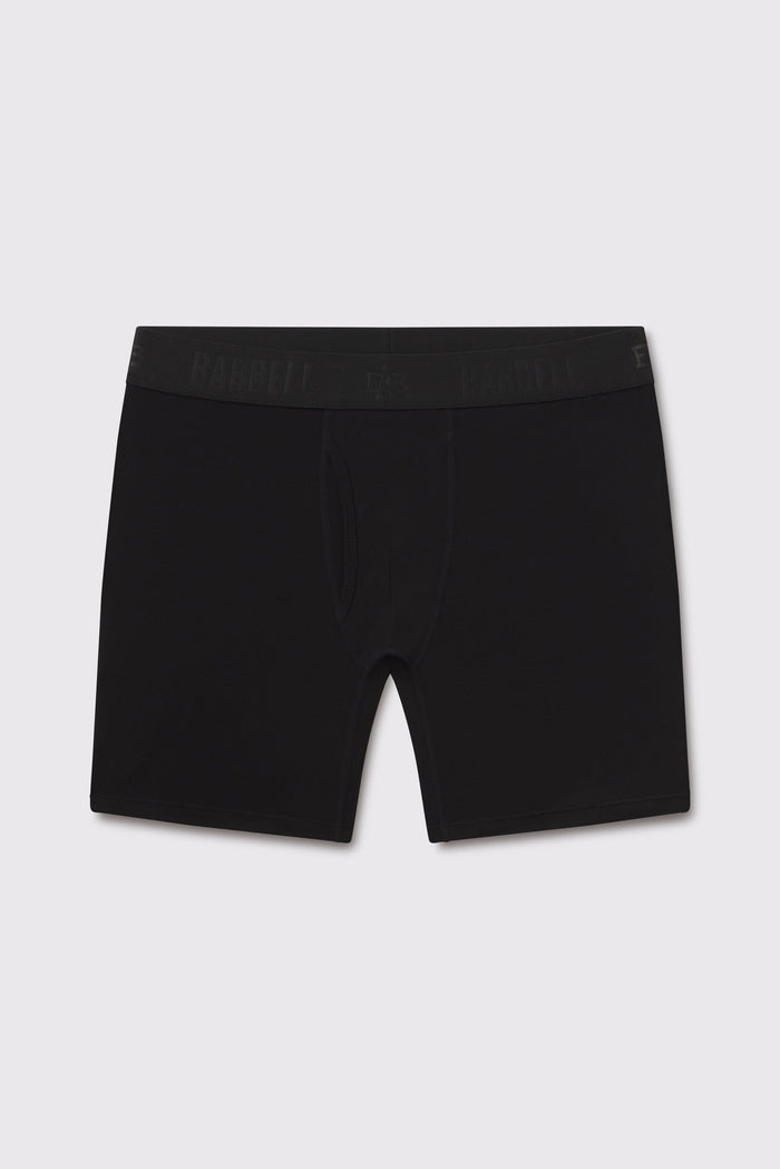Arid Bamboo Brief - Black - photo from front flat lay #color_black