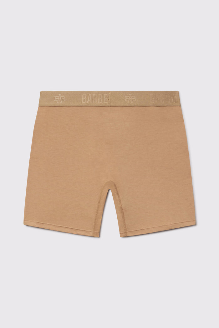 Arid Bamboo Brief - Mojave - photo from back flat lay #color_mojave