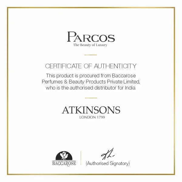 Atkinsons 24 Old Bond Street Triple Extract Eau De Cologne 100ml