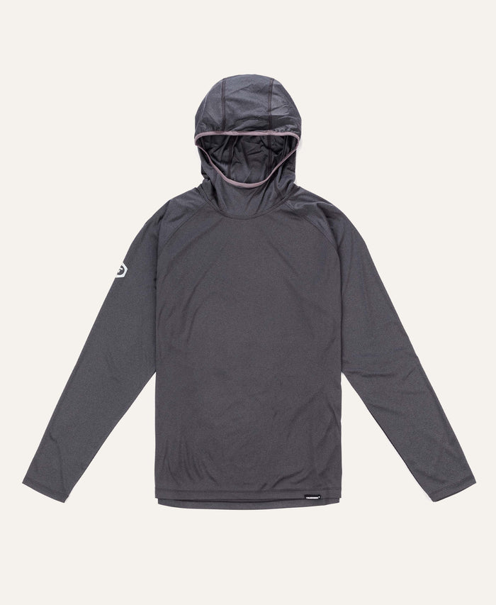 B1 Sun Hoodie - Men's Fit Truewerk #color_dark heathered grey
