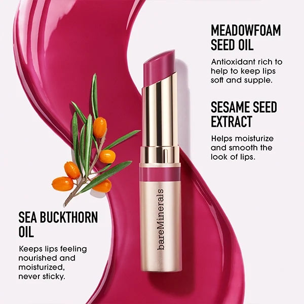 bareMinerals Mineralist Dewy Lip Gloss Balm - Affection#Shade_Affection