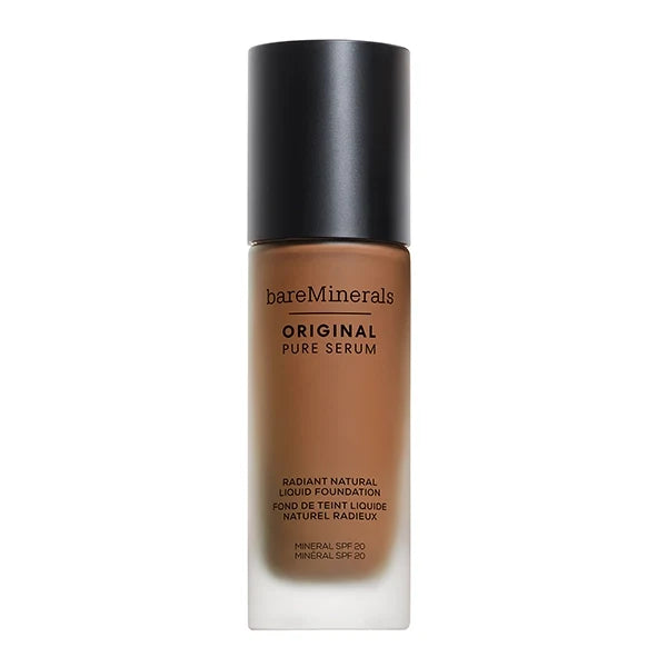 bareMinerals Original Pure Serum Radiant Natural Liquid Foundation Mineral  SPF 20-Deep Neutral 5#Shade_Deep Neutral 5
