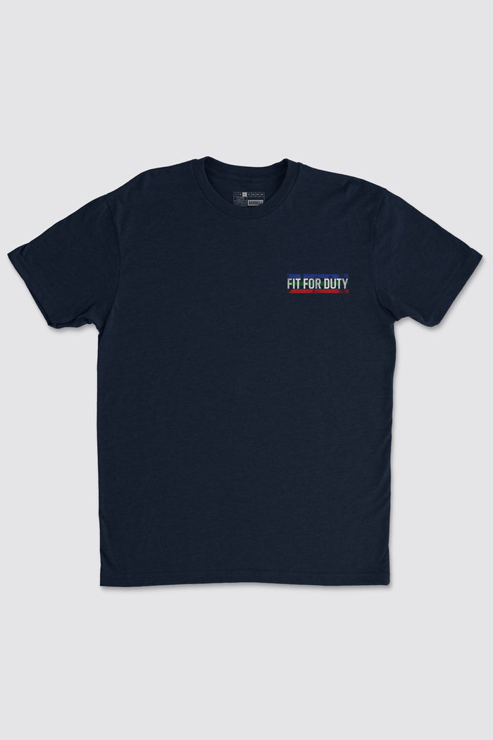 Fit For Duty - Navy - photo from front flat lay #color_navy