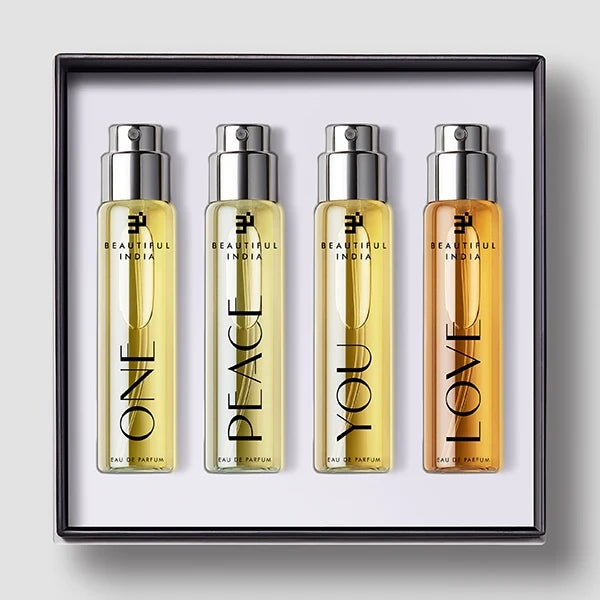 BEAUTIFUL INDIA - DISCOVERY SET 15ML x 4 Pcs
