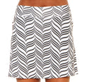 black candystripe athletic skirt