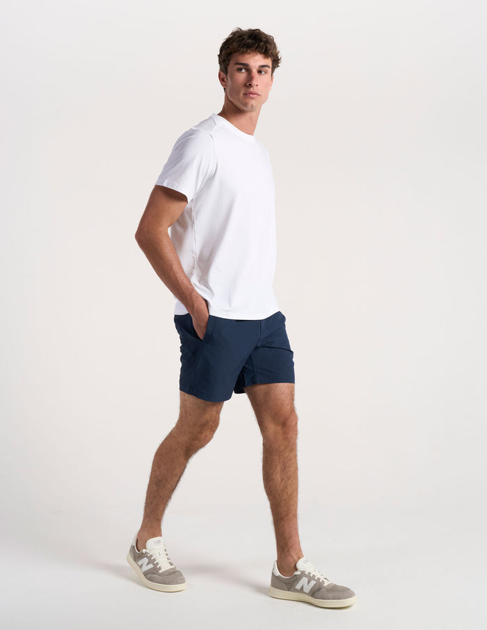 Black Label Gym Shorts - Navy (The BraveShorts)