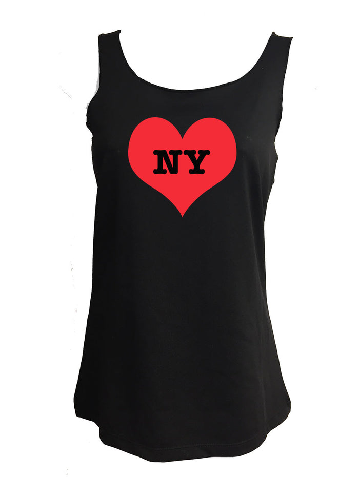 runlove ny sportank black front
