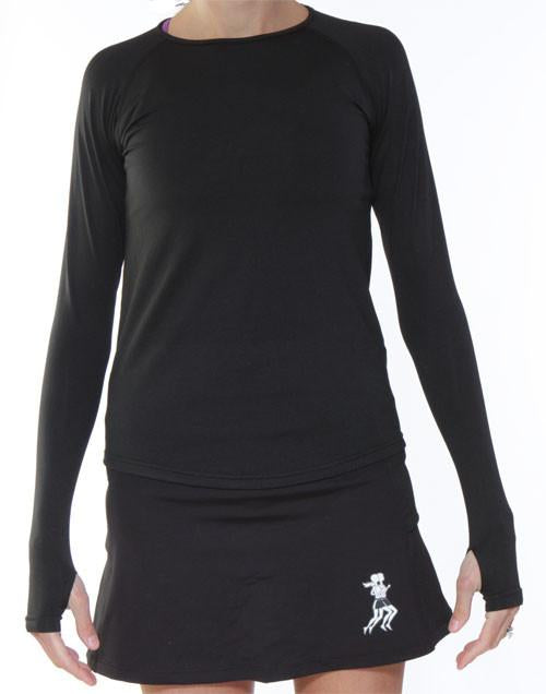 Black SubZero Performance Long Sleeve Top