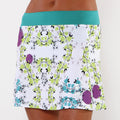 blue blossom running skirt