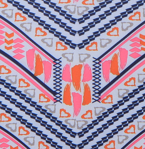boheme print swatch capri skirt