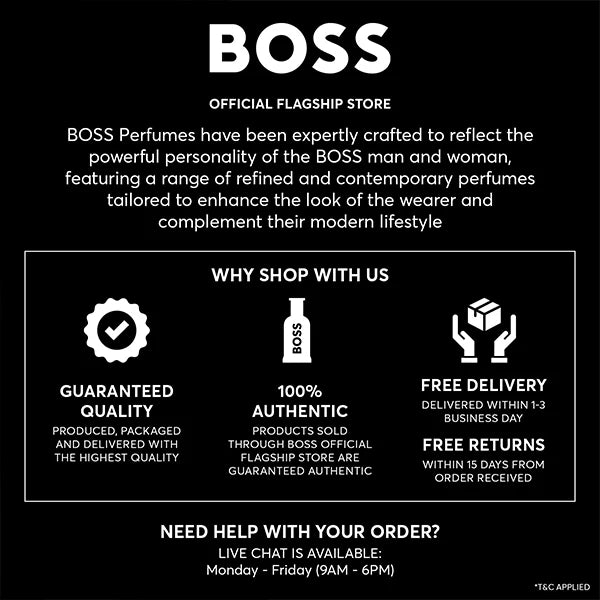Boss Bottled Edt Deodorant Spray