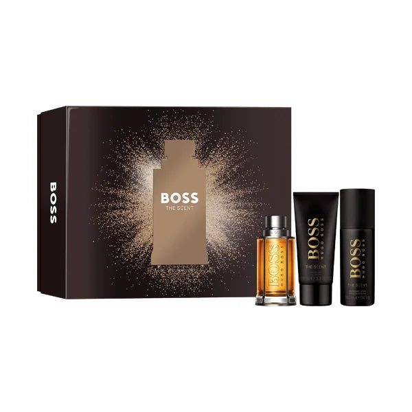 Boss The Scent for Him EDT 100ml and Deo 150ml and Shower Gel 100ml