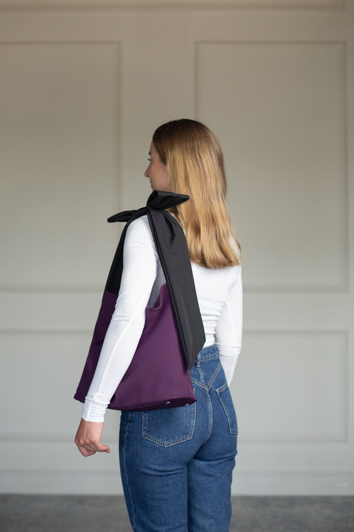 Bow Tote Bag | Sugar Plum
