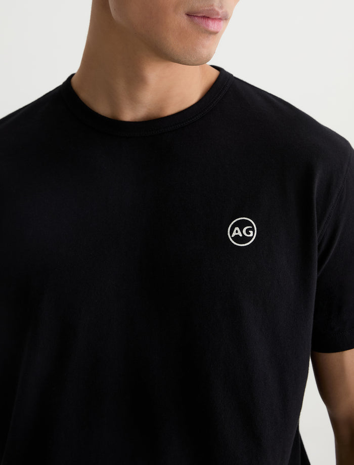 Bryce Crew P Ag Chest Logo Classic Fit S/S Crew Neck T-Sh Men Top Photo 2