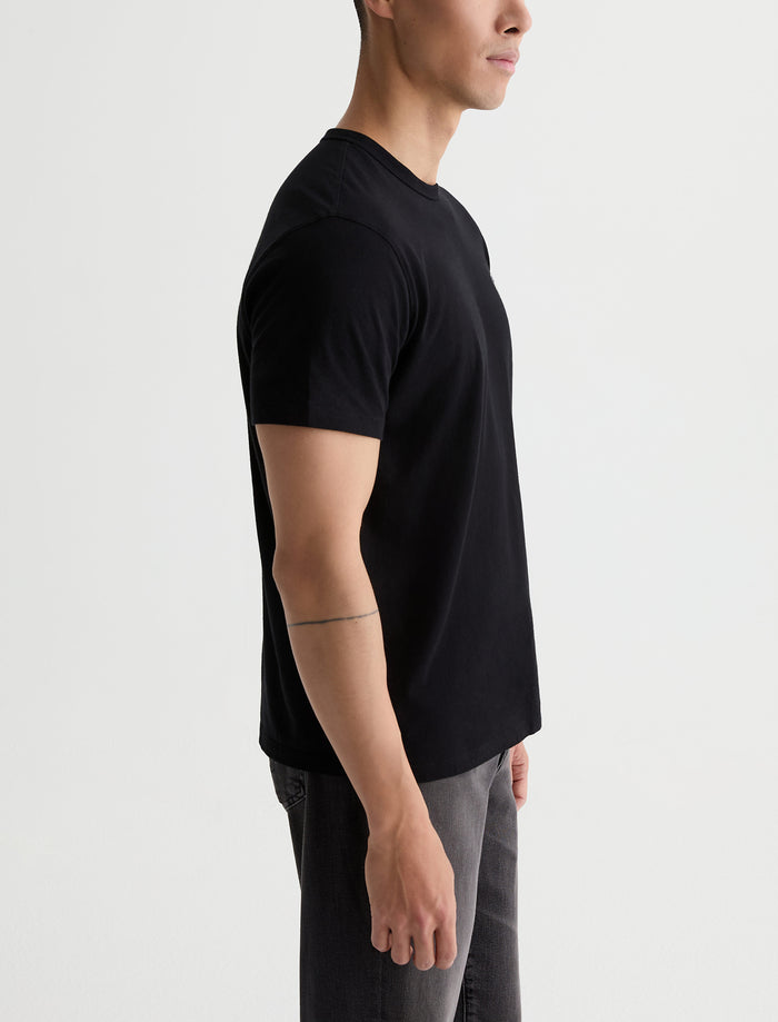 Bryce Crew P Ag Chest Logo Classic Fit S/S Crew Neck T-Sh Men Top Photo 3