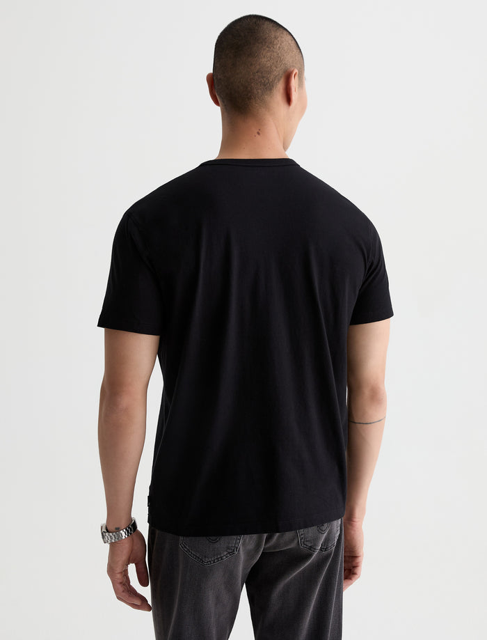 Bryce Crew P Ag Chest Logo Classic Fit S/S Crew Neck T-Sh Men Top Photo 7