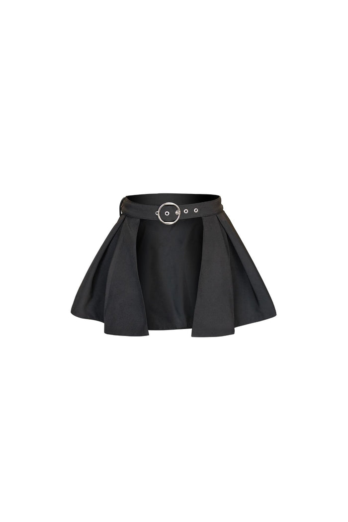 Black belt with peplum detail by RainSisters